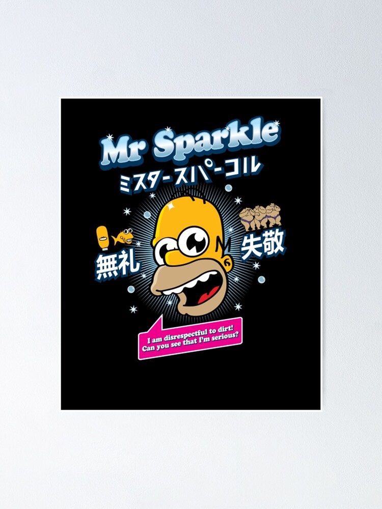 Alternate view of Mr Sparkle '19Simps0nszzz Poster