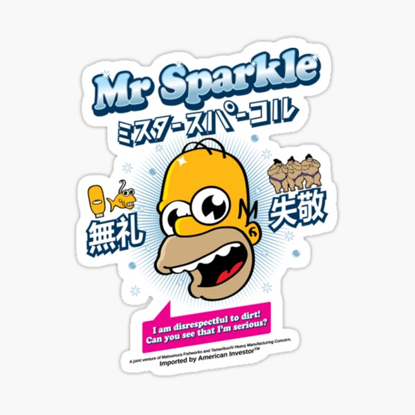 Mr Sparkle '19Simps0nszzz Sticker