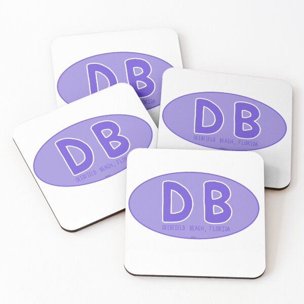 Item preview, Deerfield Beach Sticker designed and sold by beinglivi.
