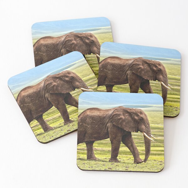 Item preview, ELEPHANT ON THE SAVANNAH designed and sold by Fun&SassyHomeDecor.