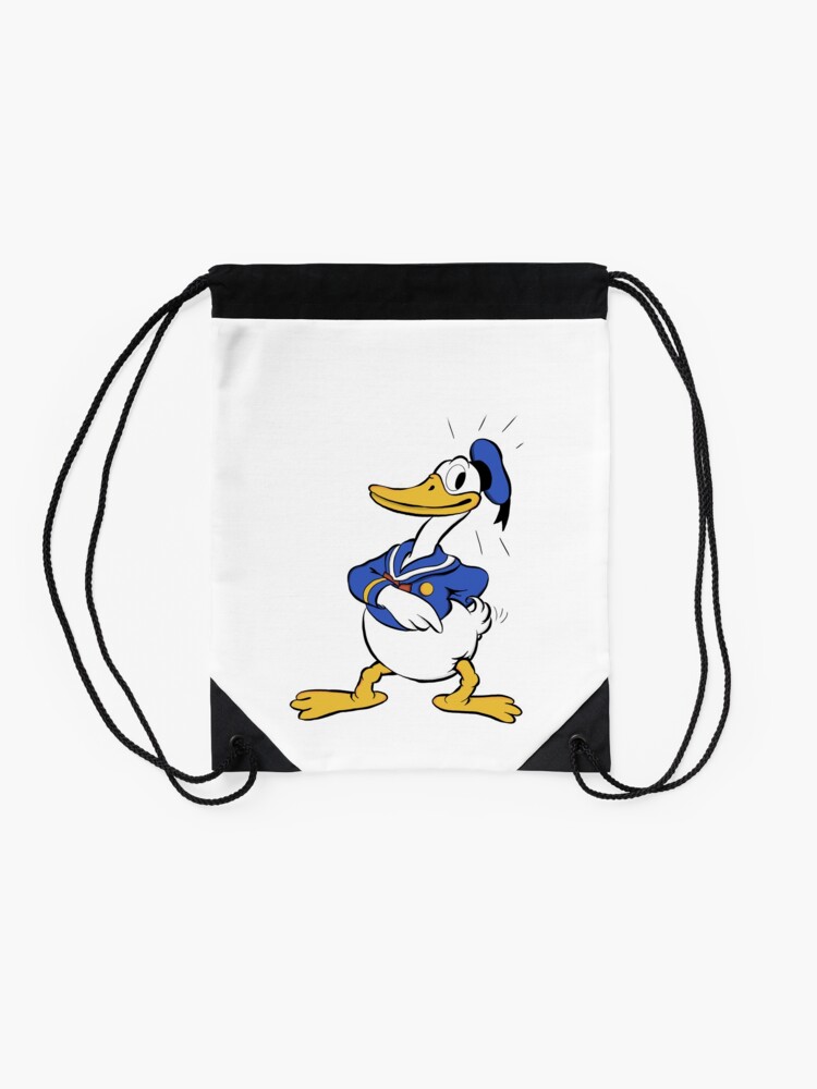 Alternate view of Donald Duck - Vintage Drawstring Bag