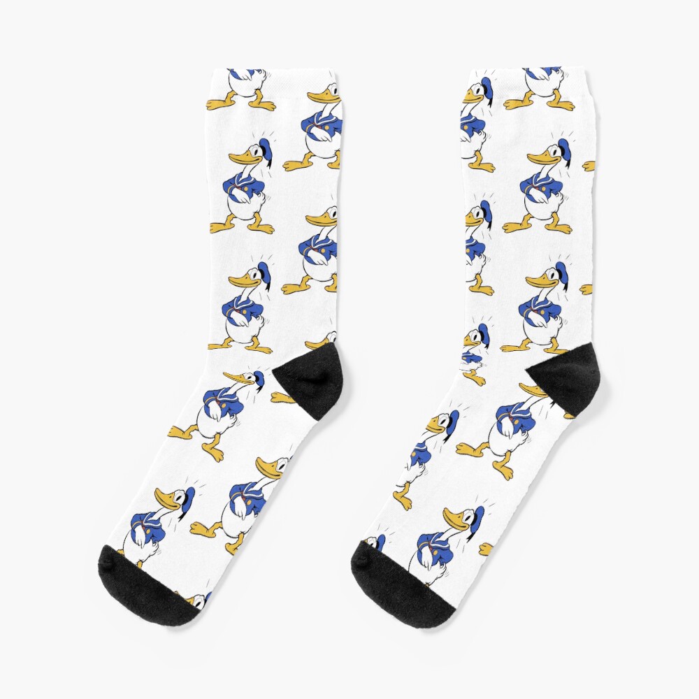 "Donald Duck Vintage" Socks for Sale by kiramrob Redbubble