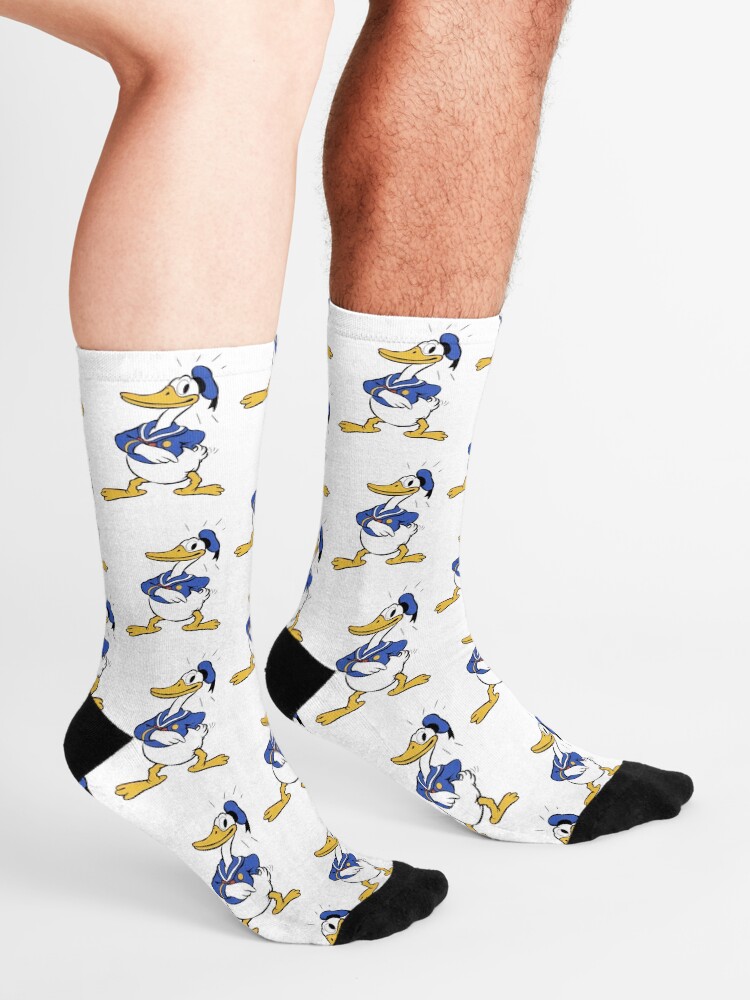 "Donald Duck Vintage" Socks by kiramrob Redbubble