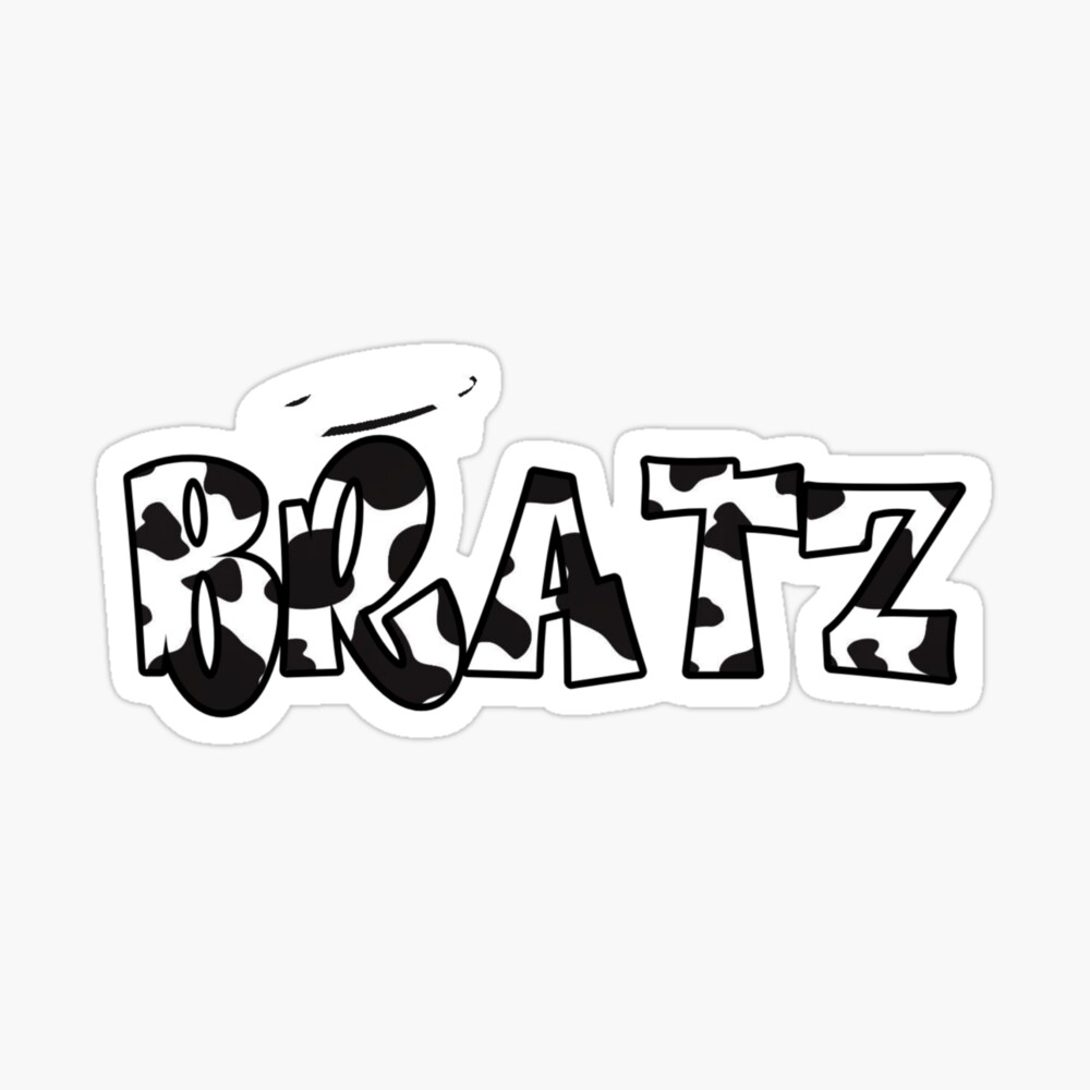 Bratz Logo Black | Art Board Print