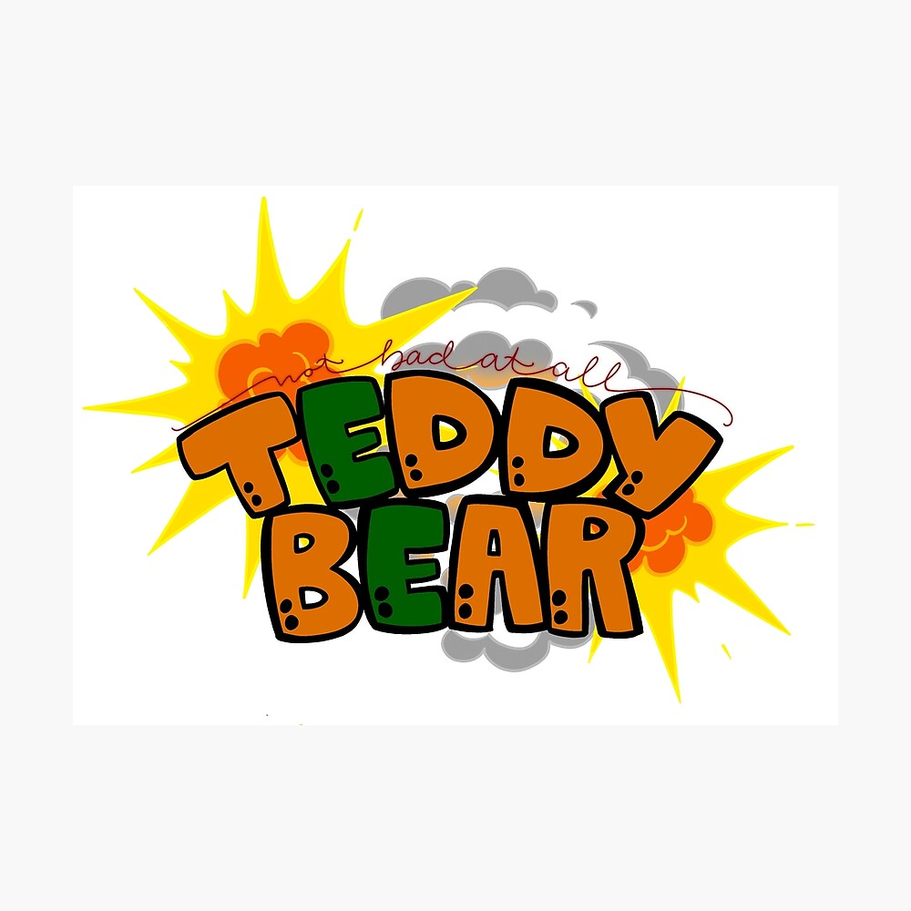 name the teddy poster