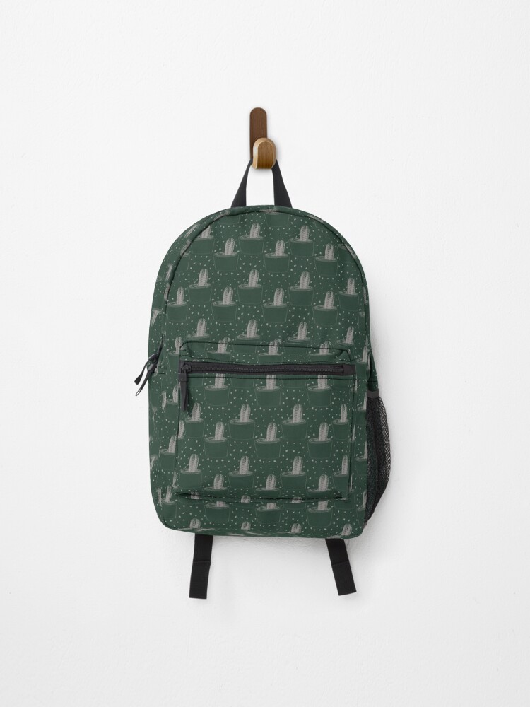 Thumbnail 1 of 3, Backpack, Cactus Pattern Design designed and sold by evrmrn.