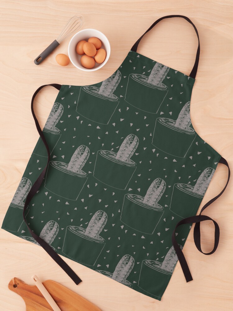 Thumbnail 1 of 6, Apron, Cactus Pattern Design designed and sold by evrmrn.