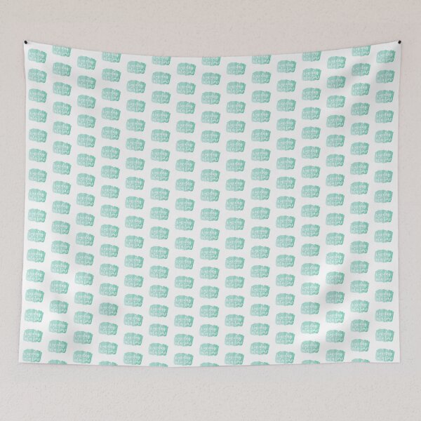 Item preview, One day at a time - Blue watercolor designed and sold by KarolinaPaz.