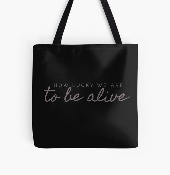 Musical Tote Bag Theres A Million Things I Havent Done But Just You Wait Musical Reusable Tote Bag