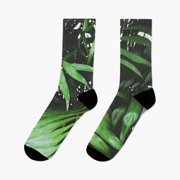 Item preview, Green Floral Tropical Leaves designed and sold by ind3finite.