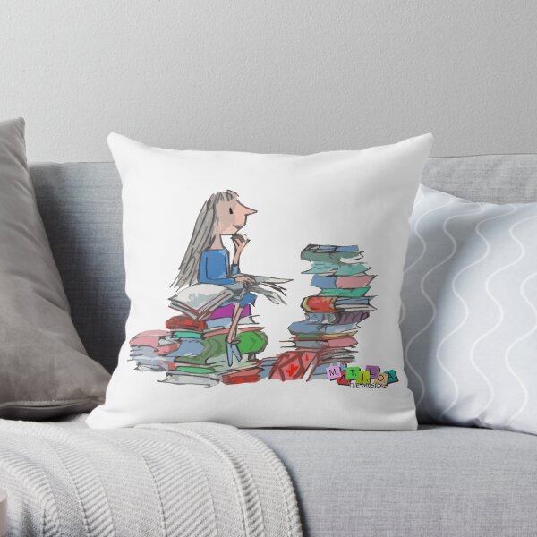 Matilda Wormwood Throw Pillow