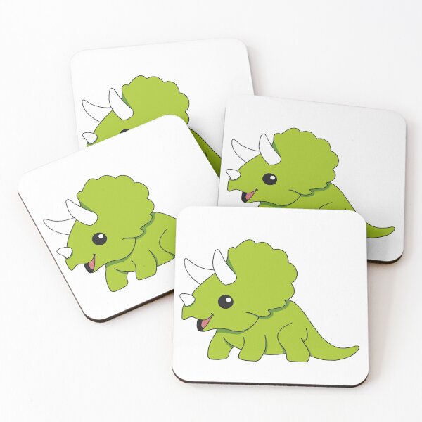 Item preview, Green Triceraptops designed and sold by elsxiv.