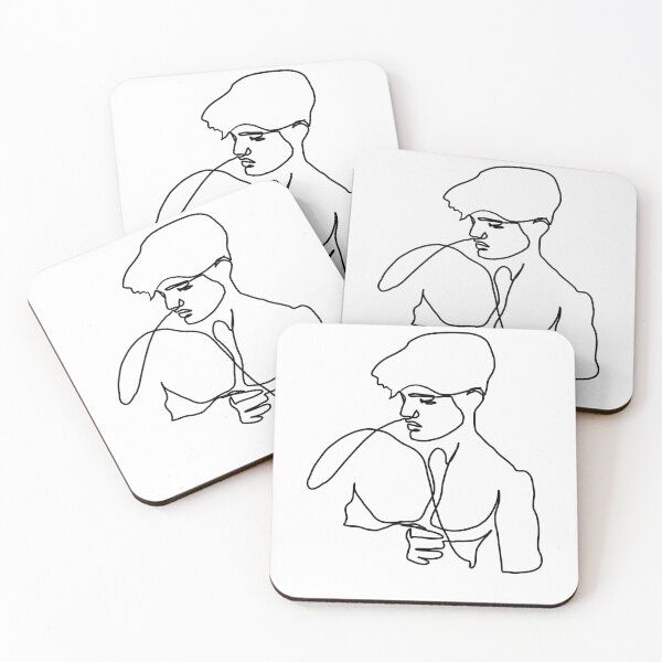 Item preview, Cute guy line contour  designed and sold by gaylineart.