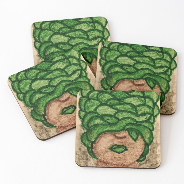 Item preview, Green Medusa #2 designed and sold by PaintAlchemy.