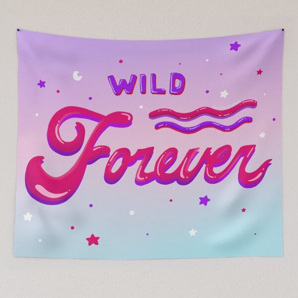 Item preview, Wild Forever designed and sold by AriIllustrates.