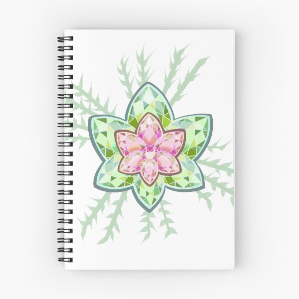 Aperçu de l'œuvre Fleur de gemme créée et vendue par MalfaitCreative.
