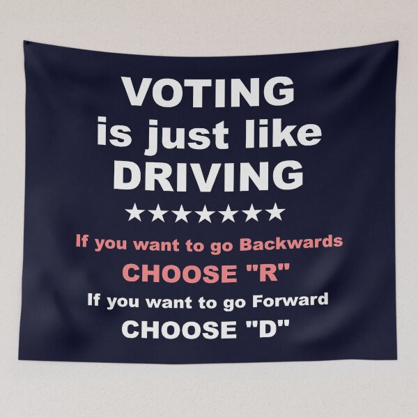 Item preview, Voting Is Just Like Driving designed and sold by ourkid.