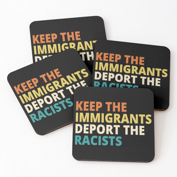 Item preview, Keep The Immigrants Deport The Racists designed and sold by AmpersandCuster.