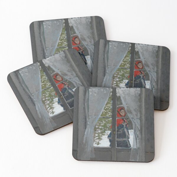 Item preview, The Red Kerchief by Claude Monet designed and sold by Vintage Wall Art.