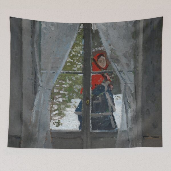 Item preview, The Red Kerchief by Claude Monet designed and sold by Vintage Wall Art.