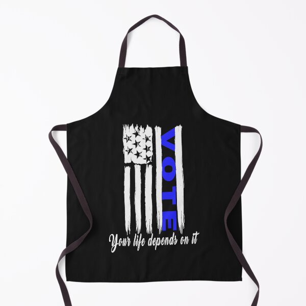 Item preview, Vote Your Life Depends On It Vintage American Flag designed and sold by ExprezzDesigns.