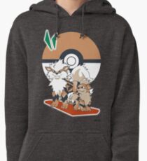 Pokemon Growlithe & Arcanine Pullover Hoodie