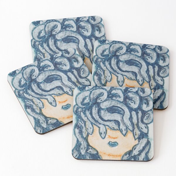 Item preview, Blue Medusa #1 designed and sold by PaintAlchemy.
