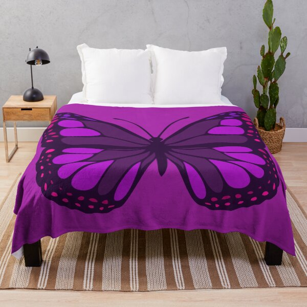 Item preview, Colorful Purple Monarch Butterfly design! Amazing Color Pattern! designed and sold by Henri Vellart.