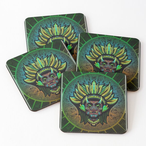 Item preview, AZTEC VISIONS SPIRITUAL TRIBAL ( NATIVE AMERICAN) ANCIENT CULTURE designed and sold by HeadHeavyDesign.