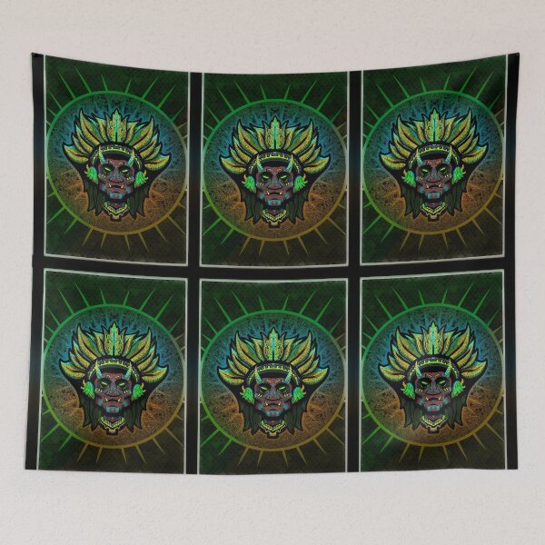Item preview, AZTEC VISIONS SPIRITUAL TRIBAL ( NATIVE AMERICAN) ANCIENT CULTURE designed and sold by HeadHeavyDesign.