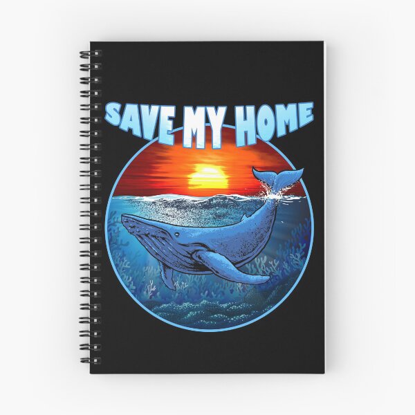 Item preview, Save My Home - Blue Whale - Whale - Sea - Ocean designed and sold by DELMEO.