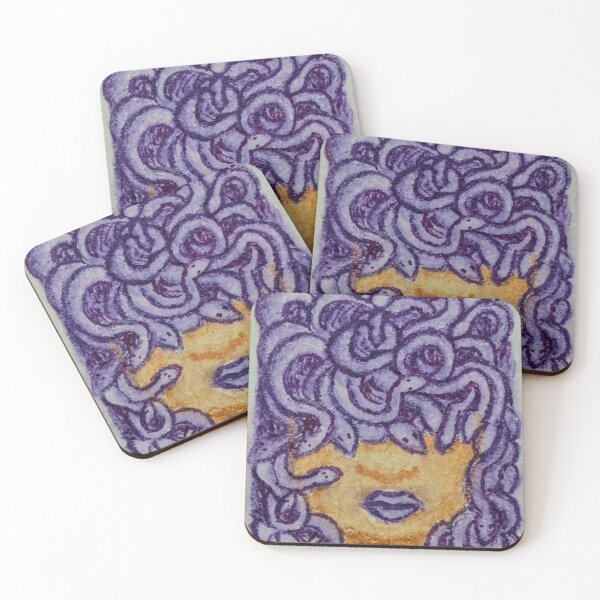 Item preview, Purple Medusa #1 designed and sold by PaintAlchemy.