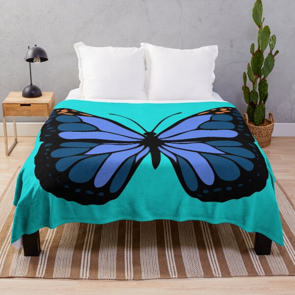 Item preview, Elegant Blue monarch Butterfly design! Amazing Color Pattern! designed and sold by Henri Vellart.
