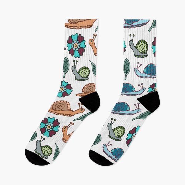 Item preview, Garden Snails | Snails Pattern designed and sold by Hilary Leslie.
