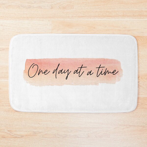 Item preview, One day at a time - Pink  designed and sold by KarolinaPaz.
