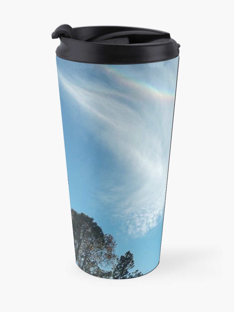 Alternate view of Rainbow Angel Cloud Windows From Heaven Travel Mug