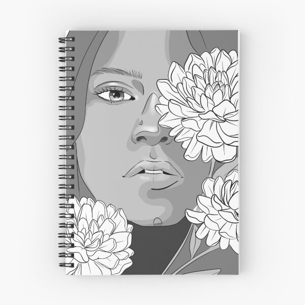 Item preview, Floral Portrait designed and sold by celiabrand.