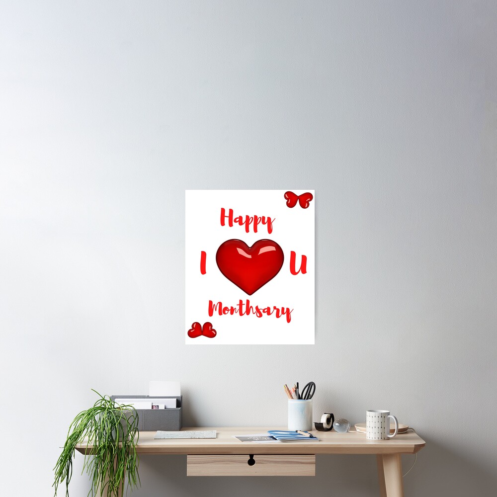 happy-monthsary-poster-for-sale-by-daisange-redbubble