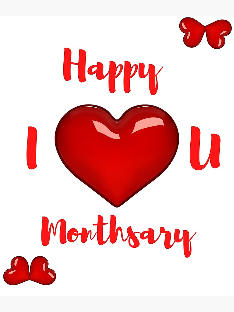 Happy Monthsary | Greeting Card