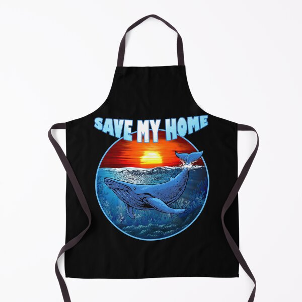 Item preview, Save My Home - Blue Whale - Whale - Sea - Ocean designed and sold by DELMEO.