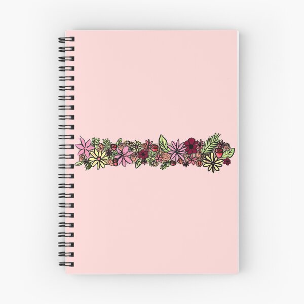 Item preview, Flowers in a row - Pink designed and sold by BearQuack.