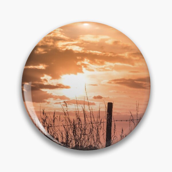Item preview, Sunset at the edge of fields, landscape designed and sold by Stéphane Thirion.