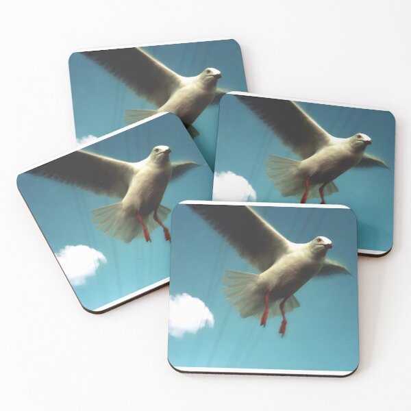 Item preview, Seagull in Flight designed and sold by Roz McQuillan Fine Art & Photography.