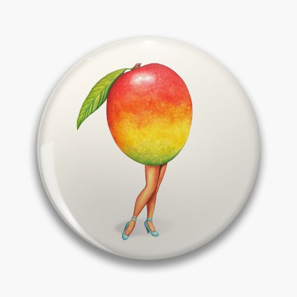 Item preview, Fruit Pin-Up: Mango designed and sold by Kelly  Gilleran.