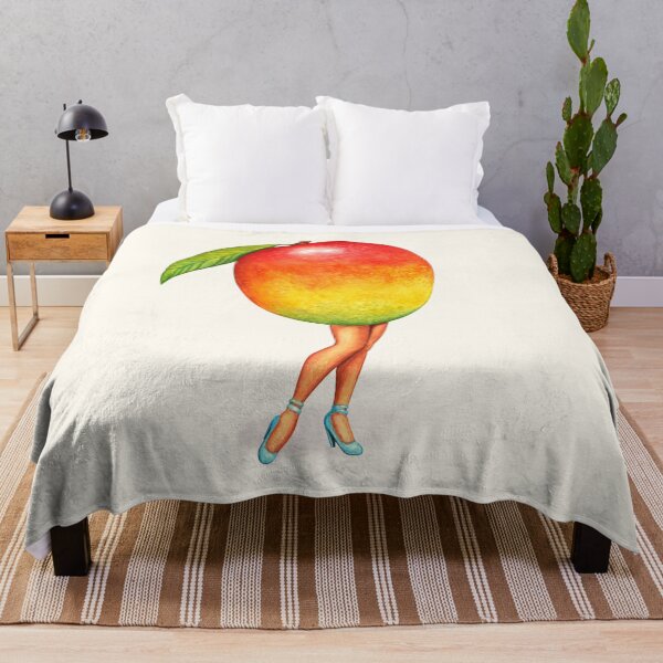 Item preview, Fruit Pin-Up: Mango designed and sold by Kelly Gilleran.