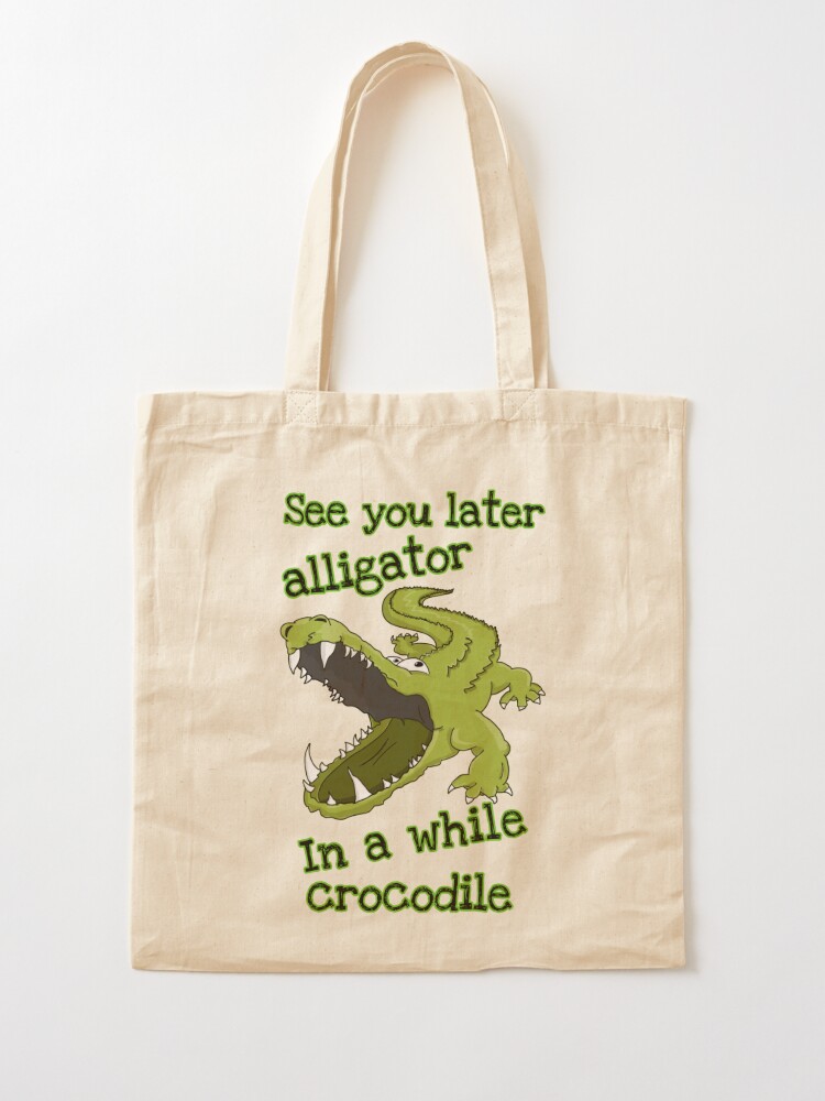 Funny Alligator Bag 