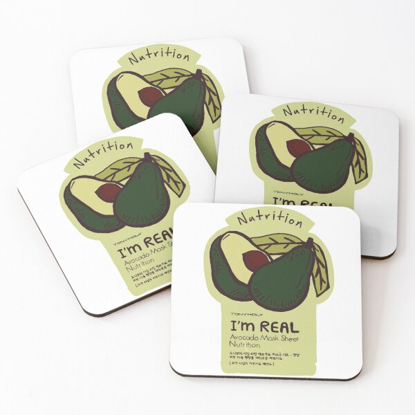 Item preview, Avocado Face Mask designed and sold by Kate-02.