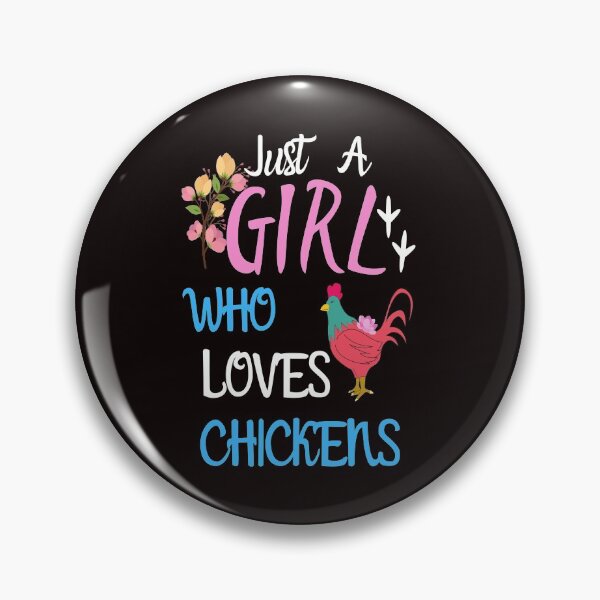 Item preview, Girl Who Loves Chickens designed and sold by bond11.