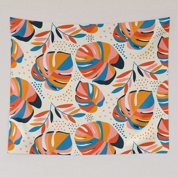 Item preview, Monstera Colorblock designed and sold by MelanieHodge.