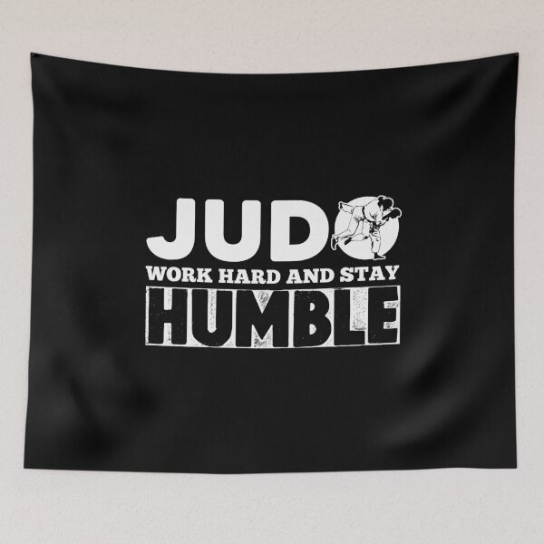 Item preview, Judo Gift Idea Work hard and stay humble designed and sold by Nessshirts.